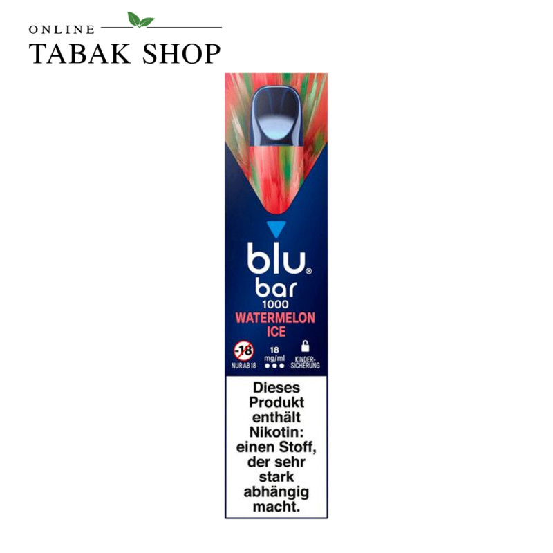 Blu Bar 1000 Vape Watermelon Ice