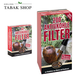 Ermuri Aktiv Kohlefilter Pfeifenfilter 9mm
