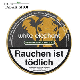 White Elephant Sahara Pfeifentabak 50g Dose