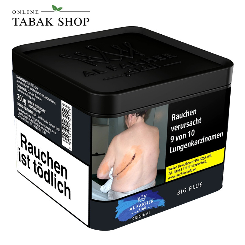 Al Fakher Big Blue Shisha Tabak (200g)