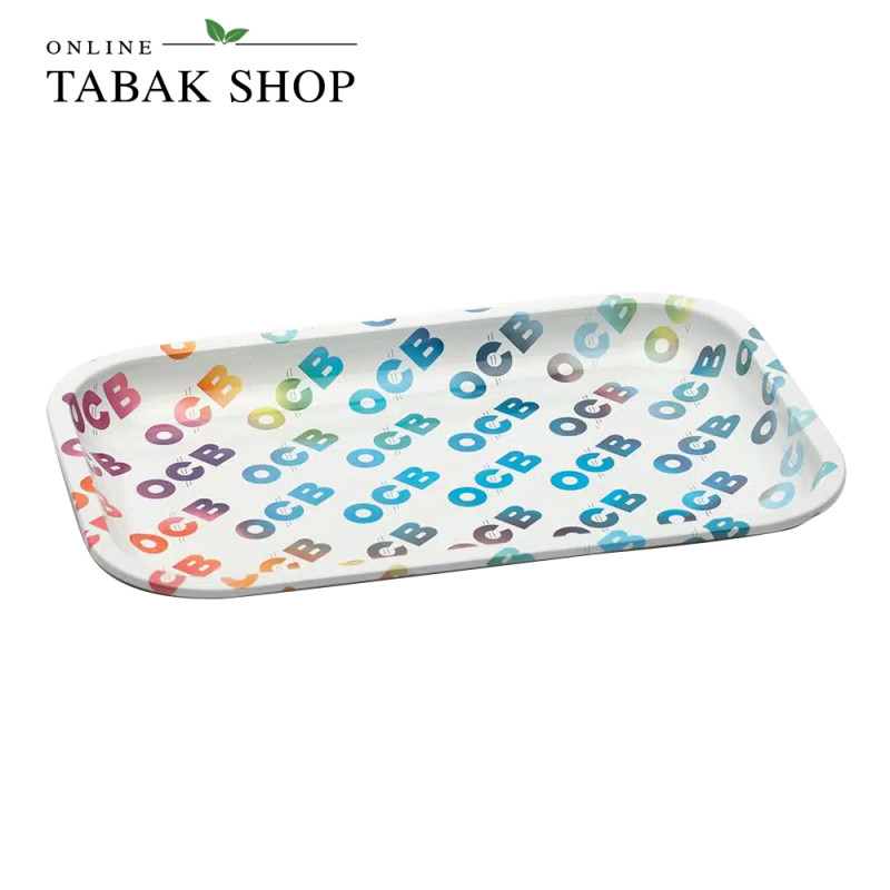 OCB Medium Multicolor Rolling Tray aus Metall