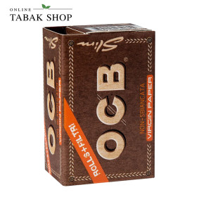 OCB Unbleached Rolls + Tips 4m