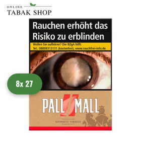 Pall Mall Authentic Red Zigaretten Giga (8 x 27er)