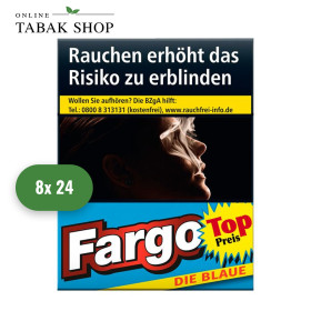 Fargo Blau XL Zigaretten (8 x 25er)