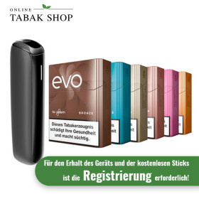 PLOOM AURA Jet Black plus 120 EVO Sticks gratis*
