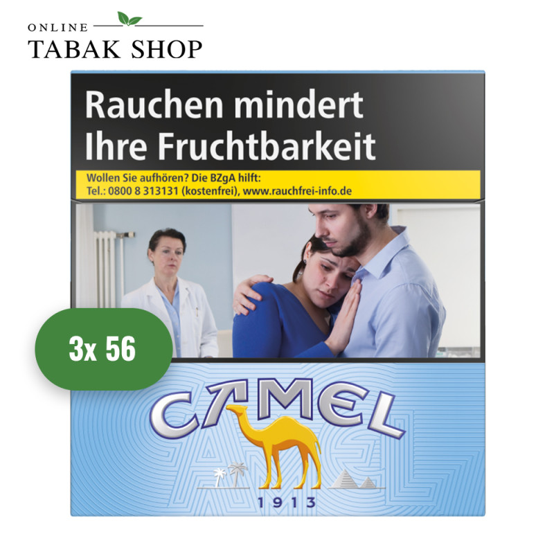 Camel Blue Zigaretten BP 6XL (3 x 56er)