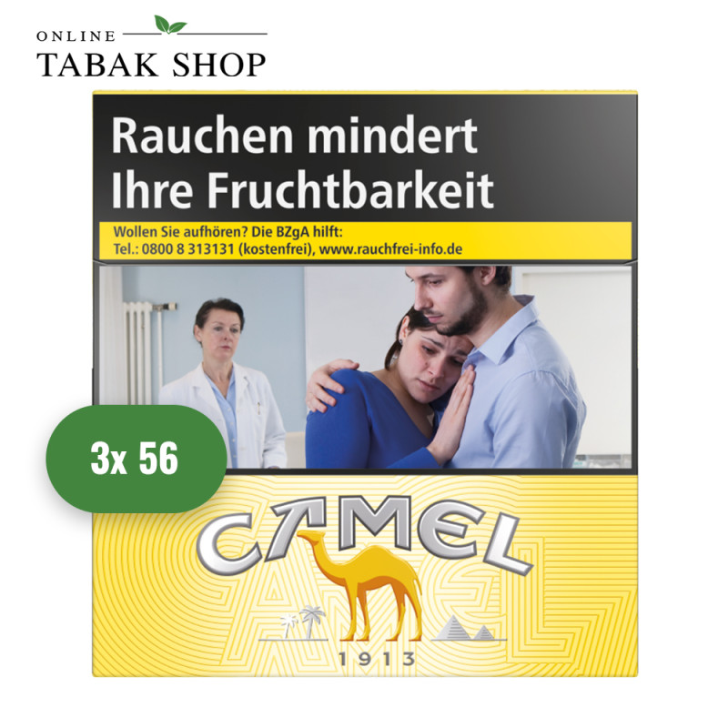 Camel Yellow Zigaretten BP 6XL (3 x 56er)