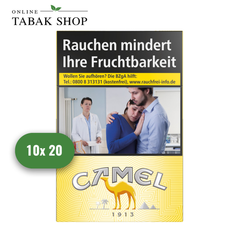 Camel Yellow Zigaretten BP L (10 x 20er)