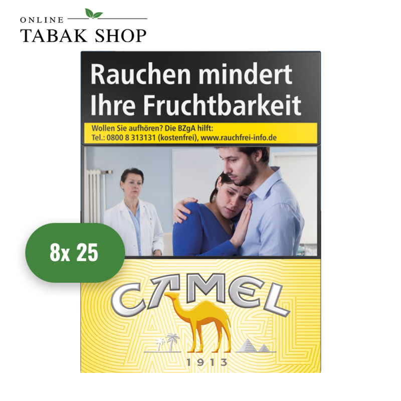 Camel Yellow Zigaretten BP XXL (8 x 25er)