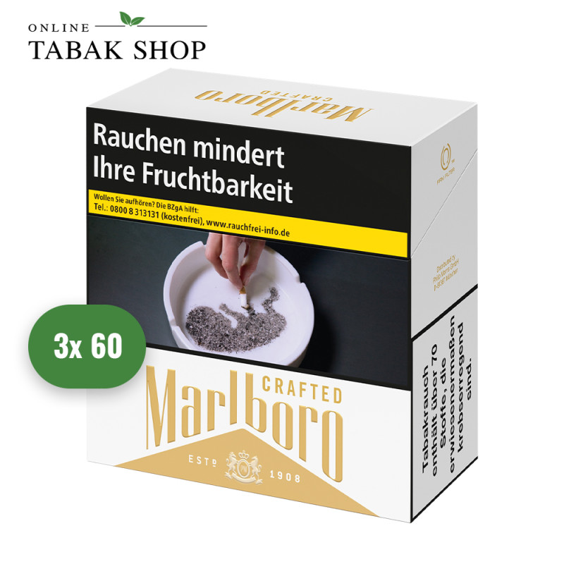 Marlboro Gold Crafted 7XL Zigaretten (3 x 60er)