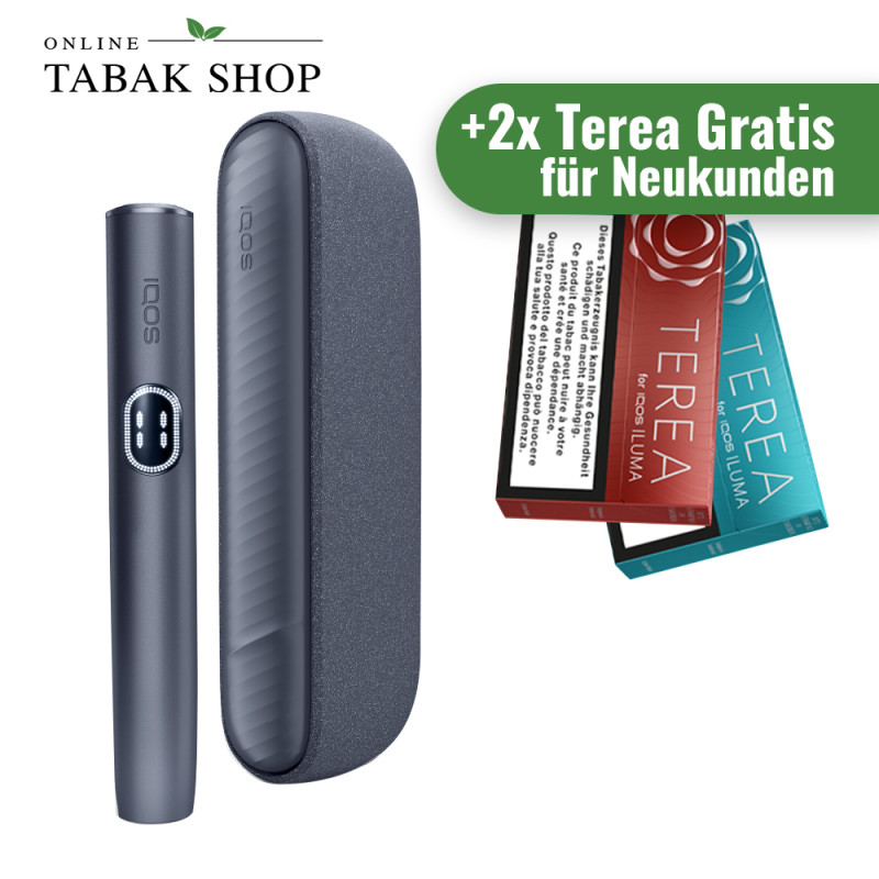 IQOS ILUMA i Midnight Black + 2 Gratis Packungen