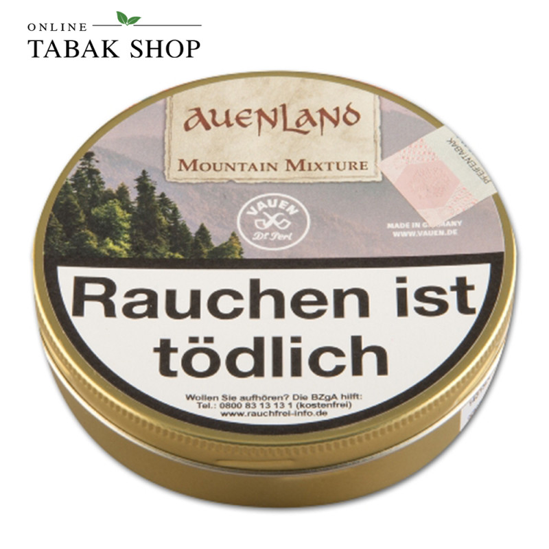 Auenland Mountain Mixture Pfeifentabak 50g Dose