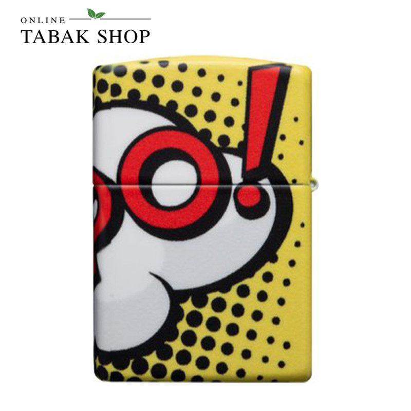 ZIPPO color 540° Zippo Comic Feuerzeug - rück ansicht
