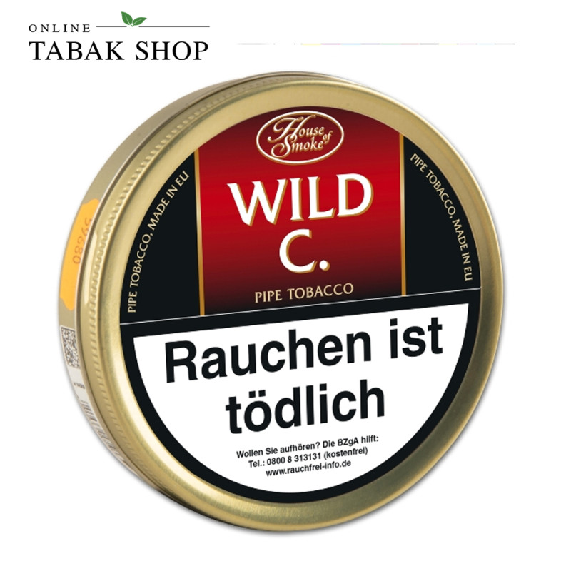 House of Smoke - Wild C. (Cherry / Kirsche) Pfeifentabak 50g Dose