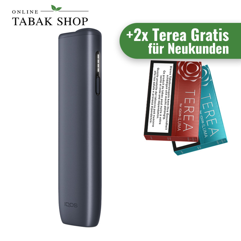 IQOS ILUMA i ONE Midnight Black + 2 Gratis Packungen Sticks