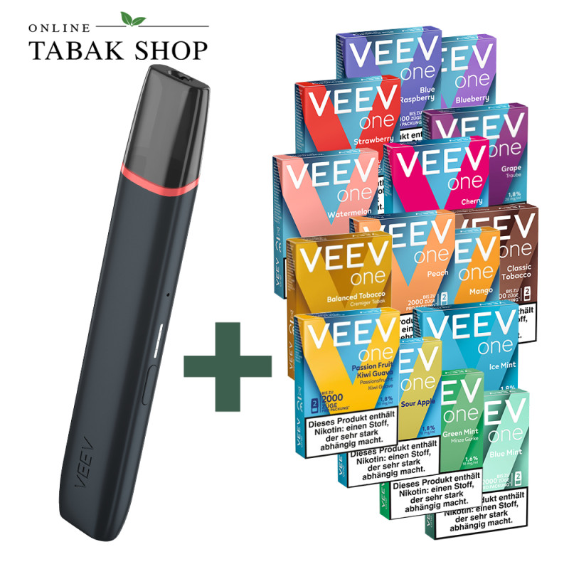 VEEV One Device Black Velvet + 1 VEEV One Pod Ihrer Wahl