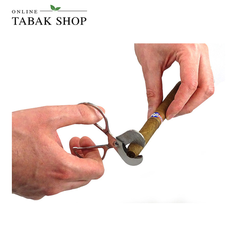 Zigarrenabschneider Schere, 97 x 48 mm - usage