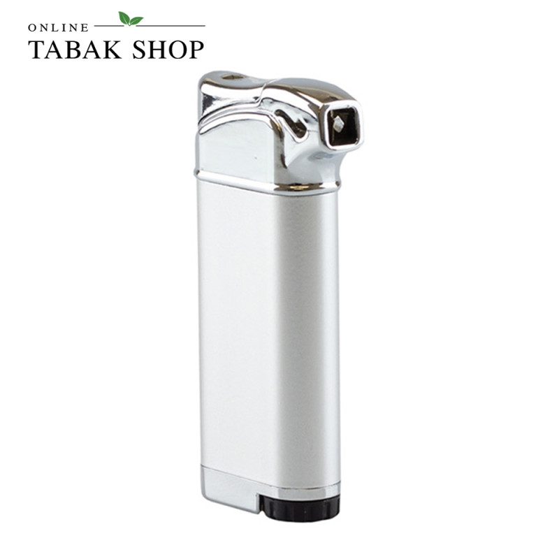 Pfeifenfeuerzeug "Window" silber