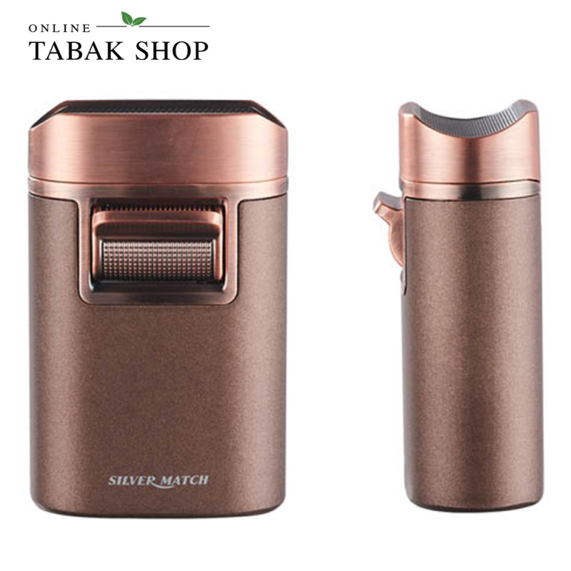 Zigarrenfeuerzeug "Monaco" mit Zigarrenablage - ansicht