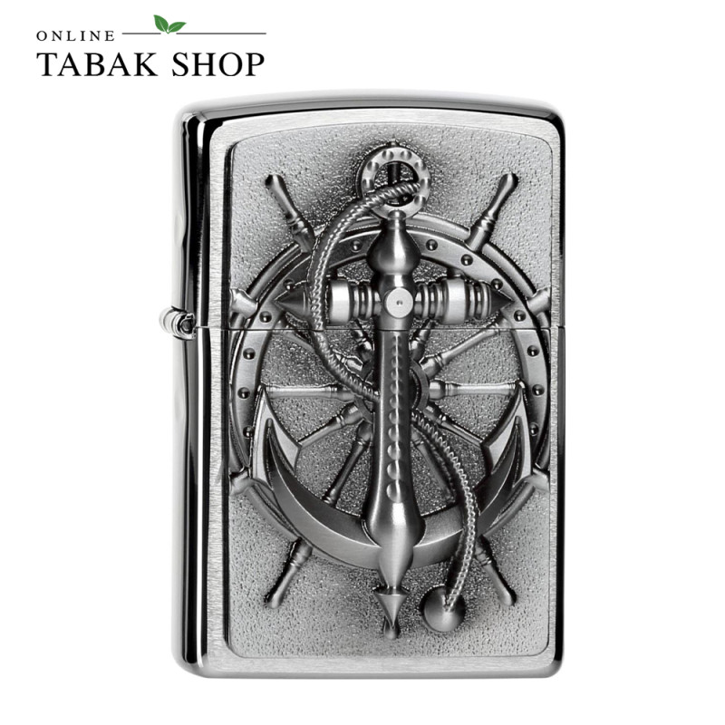 ZIPPO Feuerzeug Plakette Nautic Anchor