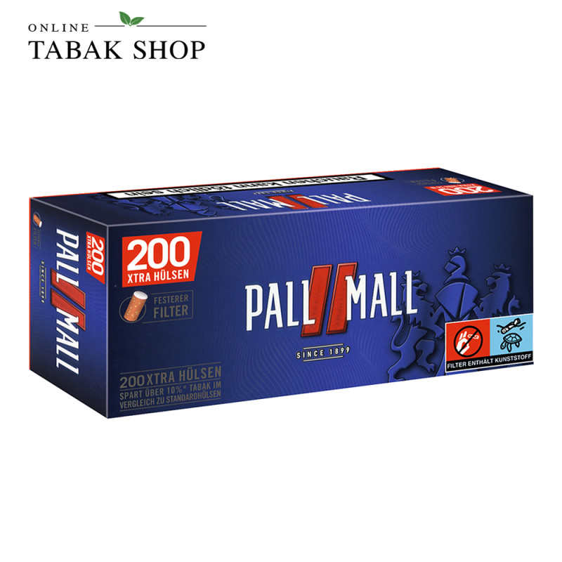 Pall Mall Red Xtra Hülsen 200er Packung