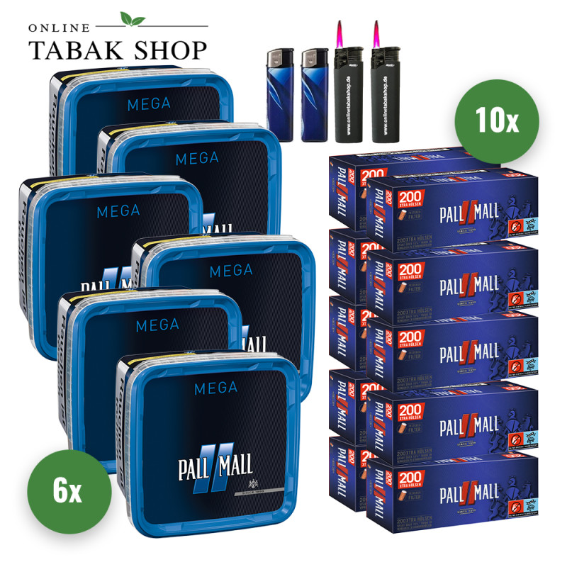 + 10x 200 pall mall red