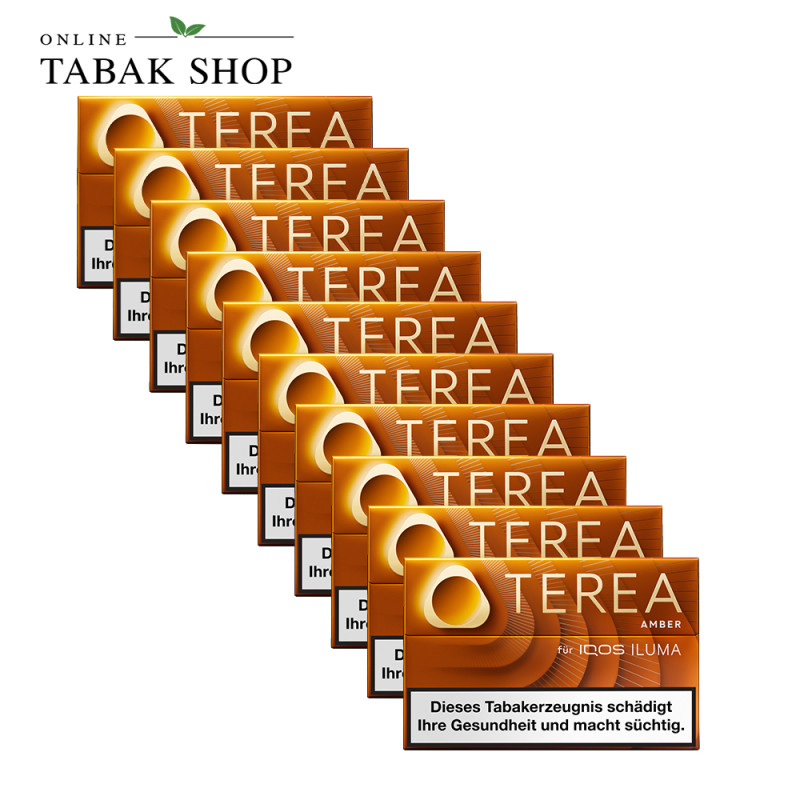 IQOS TEREA Sticks Stange Amber (10 x 20 Stück)