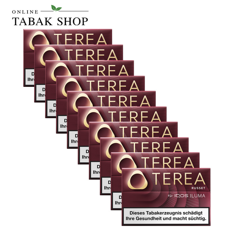 IQOS TEREA Sticks Stange Russet (10 x 20 Stück)