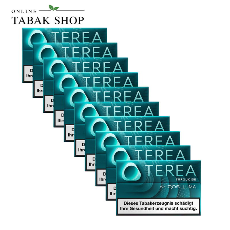 IQOS TEREA Sticks Turquoise (10 x 20 Stück | Menthol)