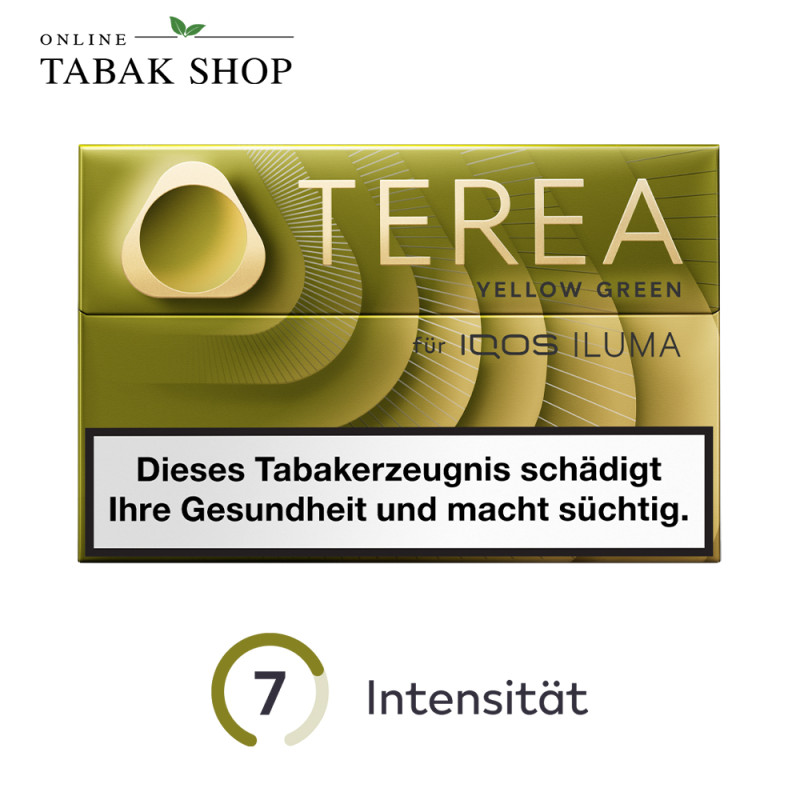 IQOS TEREA Sticks Yellow Green 20er Packung