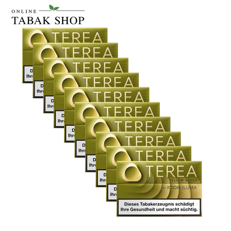 IQOS TEREA Sticks Stange Yellow Green (10 x 20 Stück)