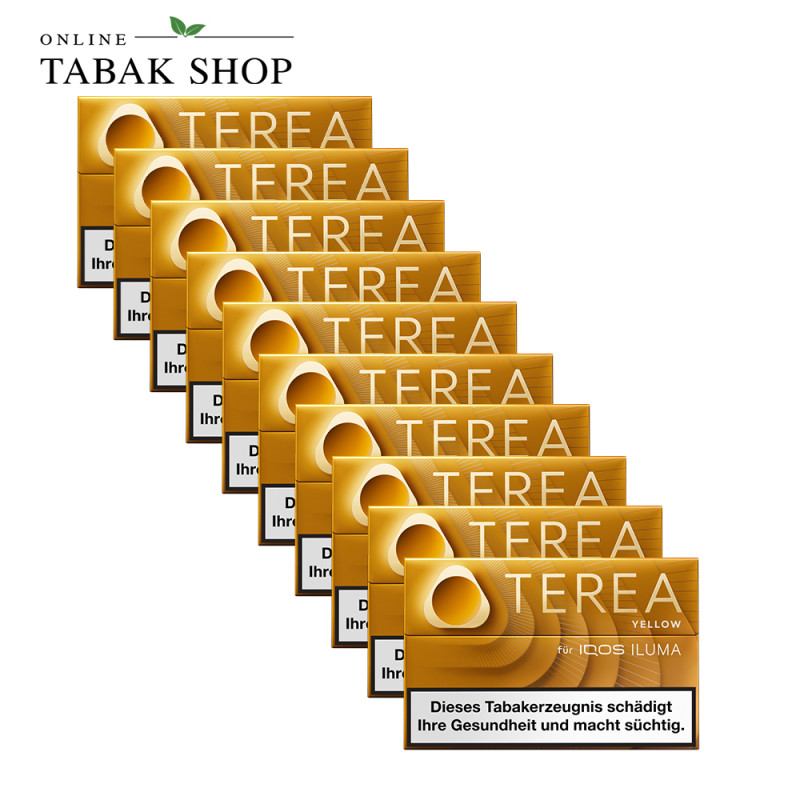 IQOS TEREA Sticks Stange Yellow (10 x 20 Stück)