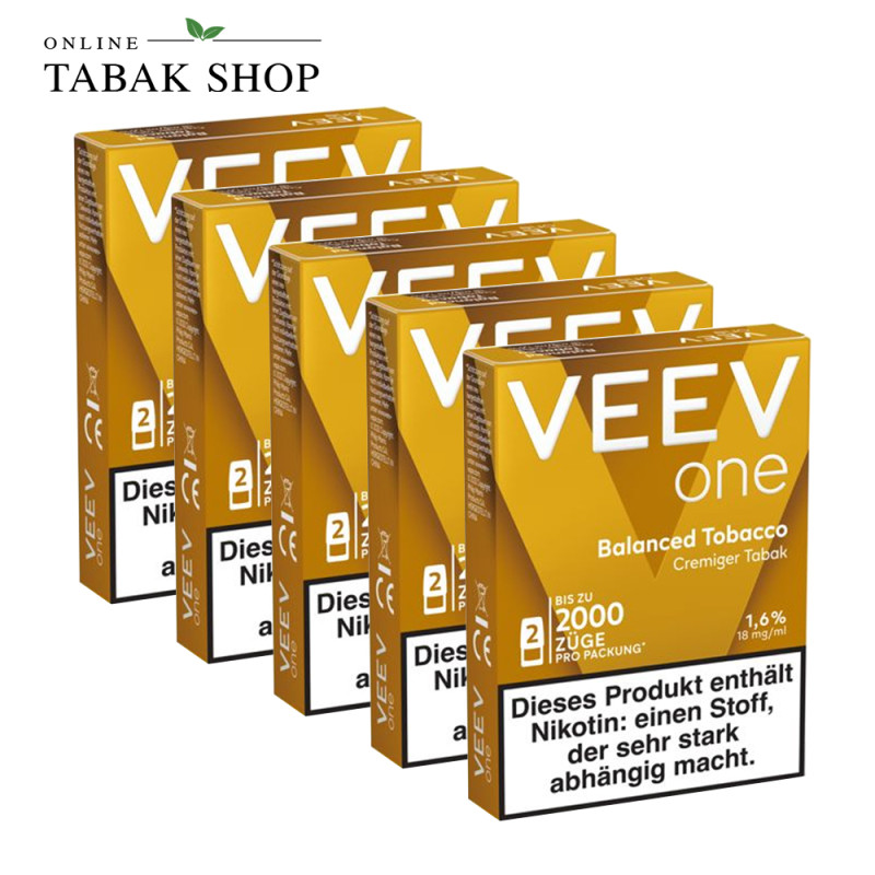 VEEV ONE Pods Balanced Tobacco 5er