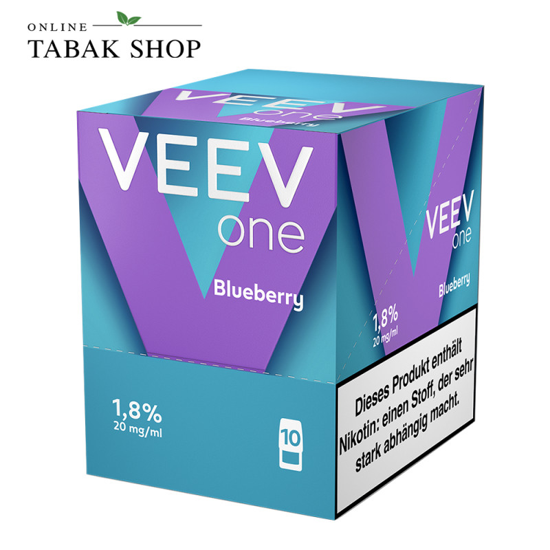 VEEV Pods Blueberry – 5er Vorteilspack (5 × 2 Pods) packung