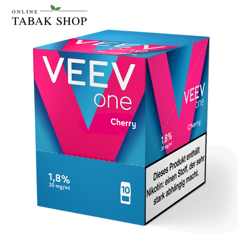 VEEV Pods Cherry – 5er Vorteilspack (5 × 2 Pods) packung