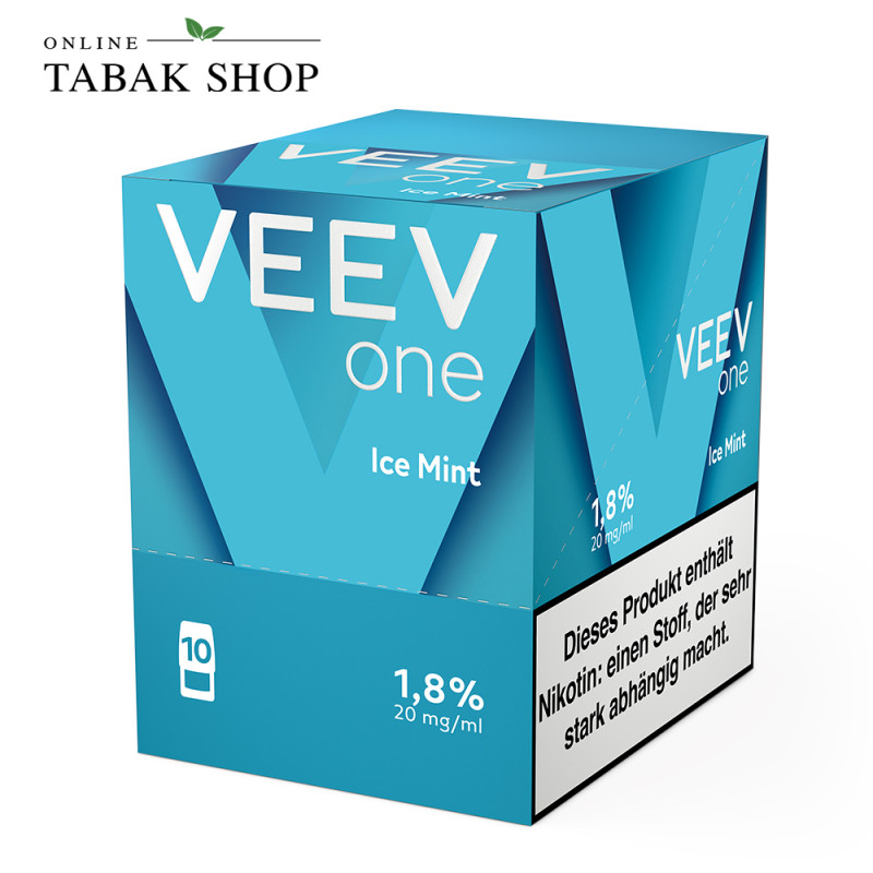 VEEV Pods Ice Mint – 5er Vorteilspack (5 × 2 Pods) packung