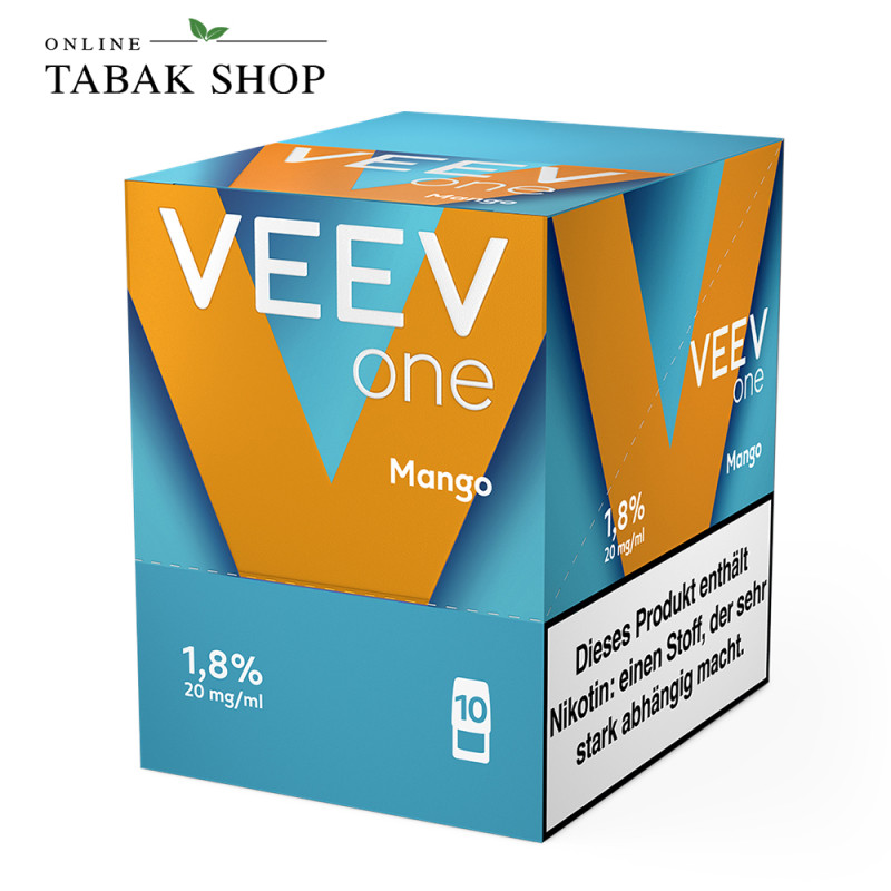 VEEV Pods Mango – 5er Vorteilspack (5 × 2 Pods) packung