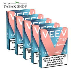VEEV ONE Pods Watermelon – 5er Vorteilspack (5 × 2 Pods)