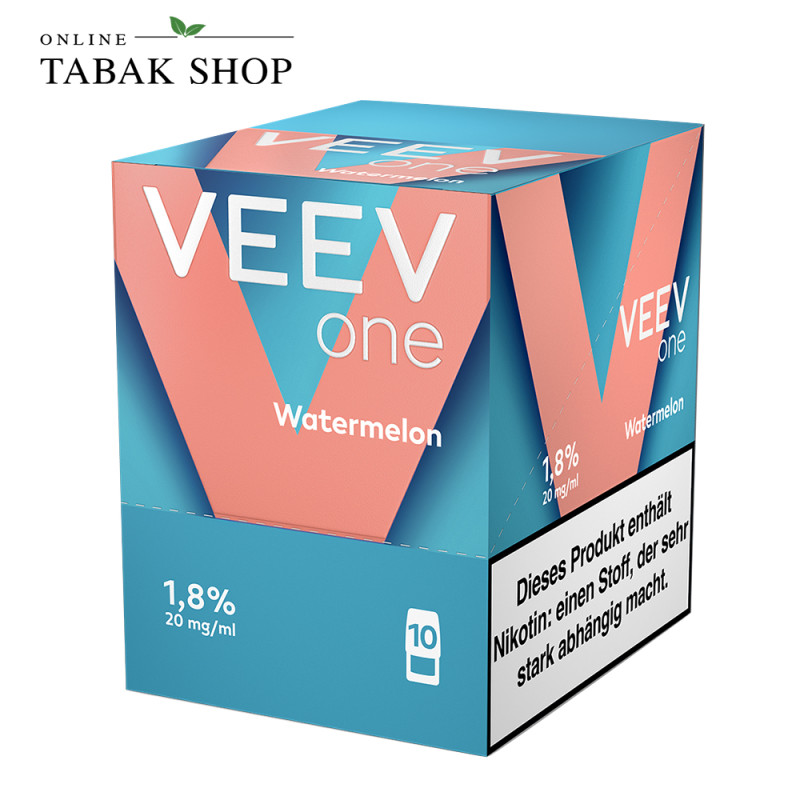 VEEV Pods Watermelon – 5er Vorteilspack (5 × 2 Pods) packung