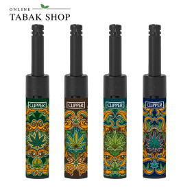 Clipper Mini Tube Weed Shields – Stabfeuerzeuge Set (4er-Pack, sortiert)