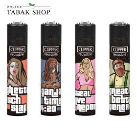 Clipper Classic STEAL DRIVE – Feuerzeuge 4er-Set