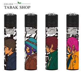 Clipper Classic Anime Soul – Feuerzeuge Motivset (4er-Set)