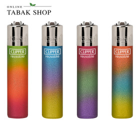 Clipper Classic Triple Gradient 2  – Feuerzeuge Motivset (4er-Pack)