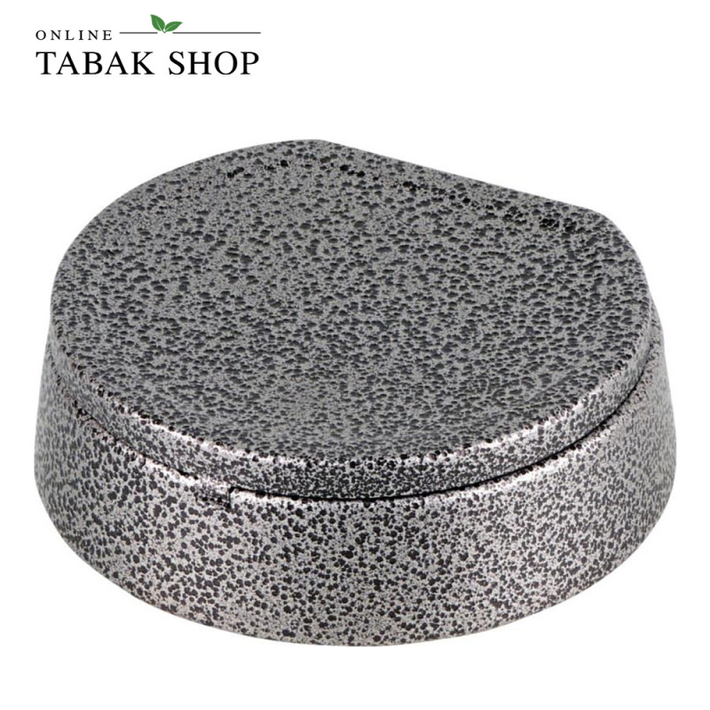 Ascher Rauchfrei Grau mit Deckel 14cm geschlossen