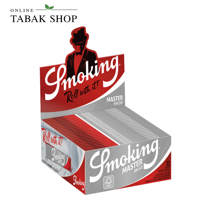 Smoking Master King Size Papers 33er Blättchen Box
