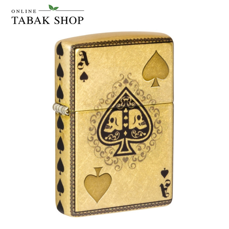 ZIPPO 540° Fusion Ace of Spades Feuerzeug - front
