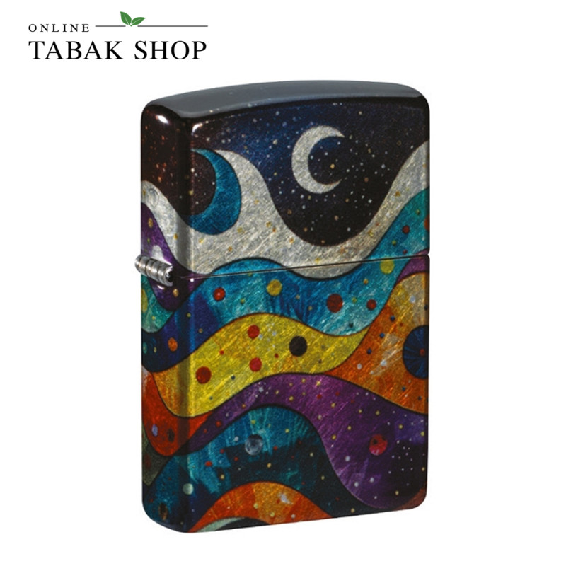 ZIPPO Fusion 540° Abstract Space Design Feuerzeug - front