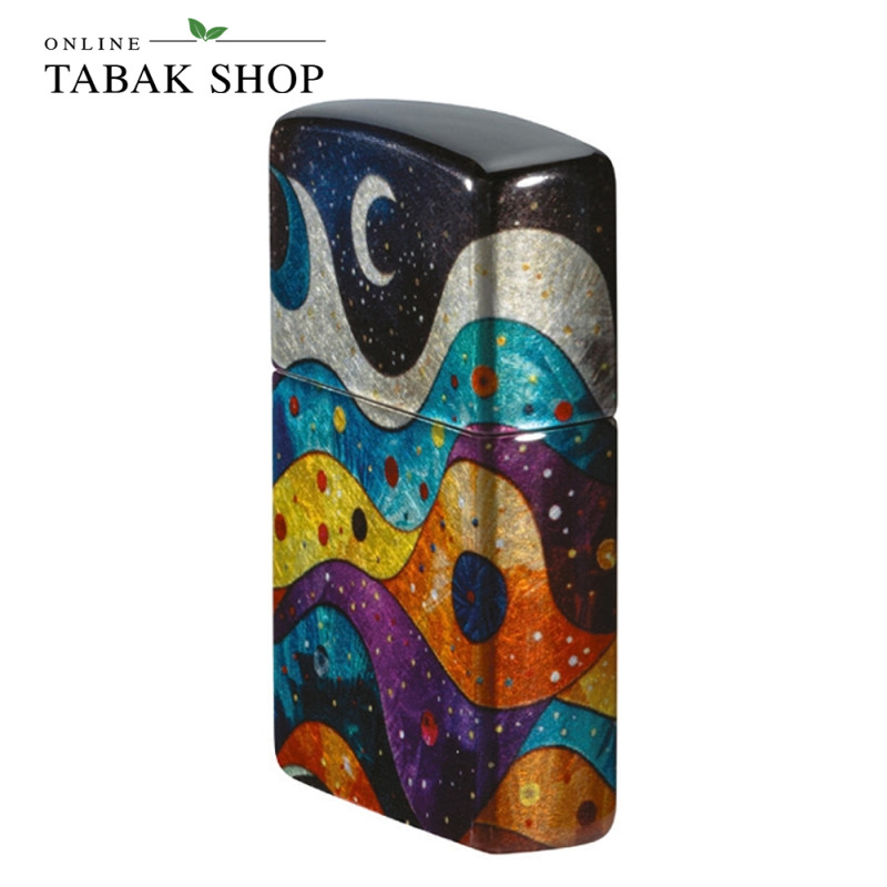 ZIPPO Fusion 540° Abstract Space Design Feuerzeug - side