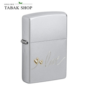 ZIPPO Satiniert Heart Design – Sturmfeuerzeug 60006775