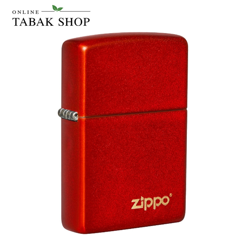 ZIPPO Red Metallic mit ZIPPO Logo – Sturmfeuerzeug 60005762